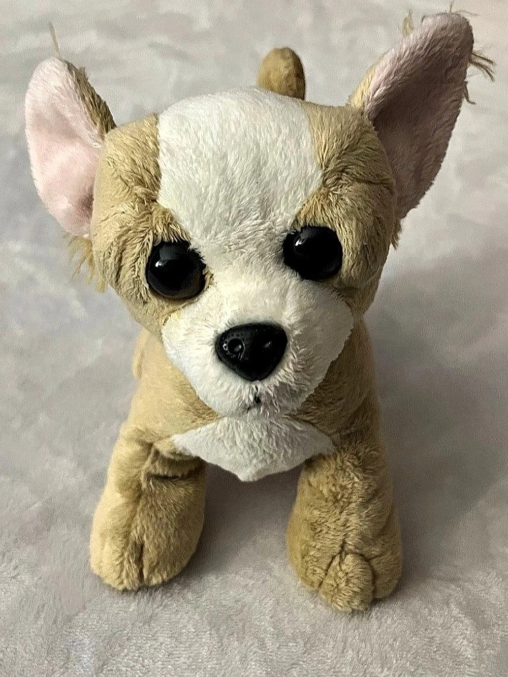 GANZ Webkinz Chihuahua Plush Dog Tan & White